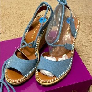 Blue Jean Wedges